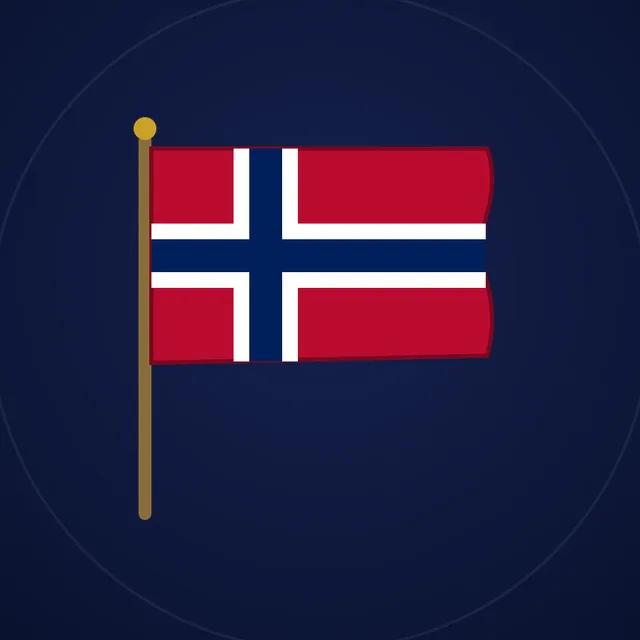 Norway flag 2x3 ft (wear it as a cape)